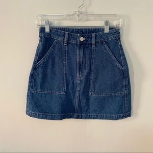 H&M denim skirt